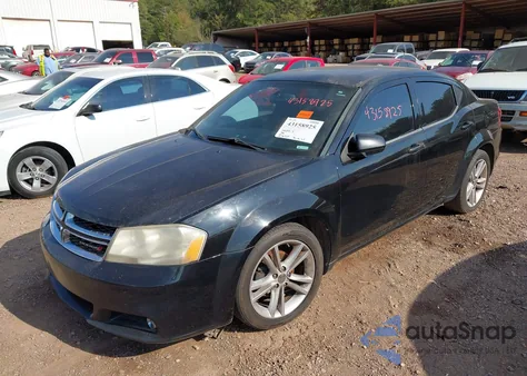 2013 Dodge Avenger Sxt z USA, uszkodzony, nr VIN 1C3CDZCB5DN652306